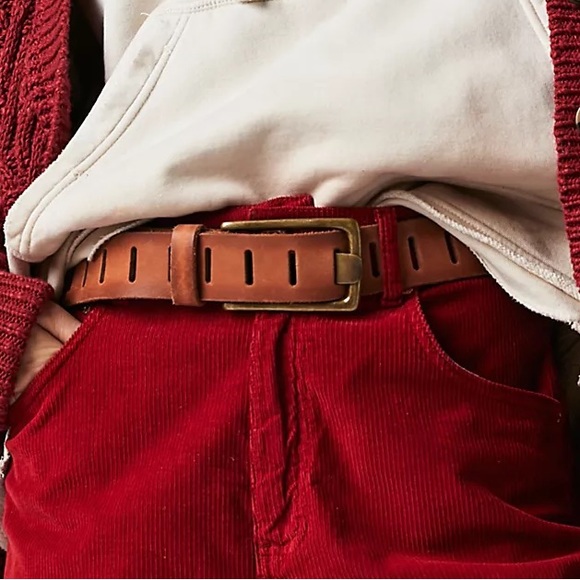 NWTS FP WE THE FREE LEATHER BELT (S/M) - Picture 3 of 3